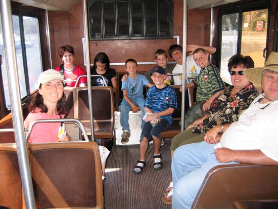 burnett family reunion in San Diego, CA